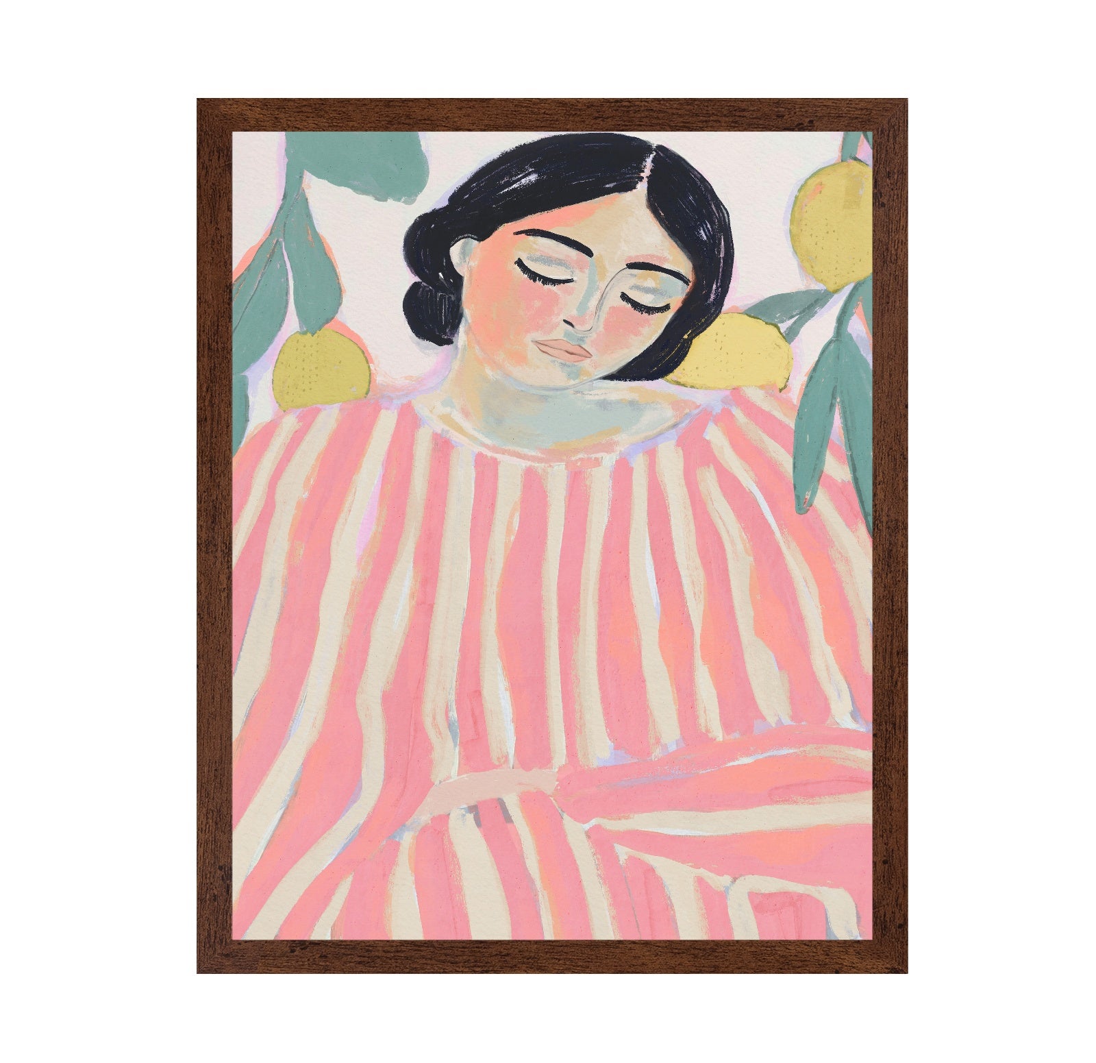 Lemon Dress Portrait