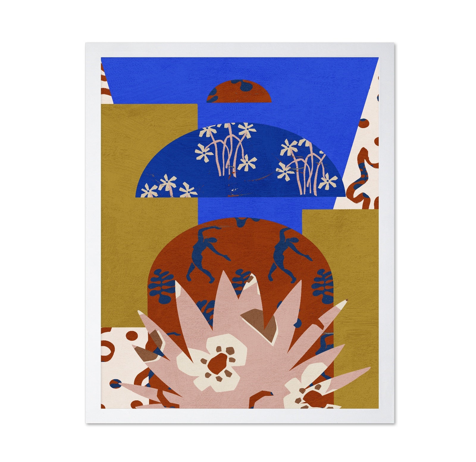 Patterned Floral Layers