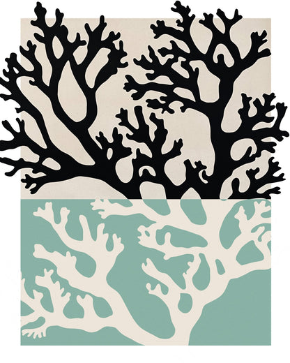 Coral Reef Silhouette