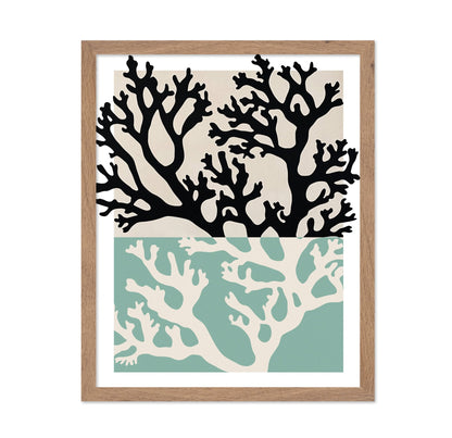 Coral Reef Silhouette