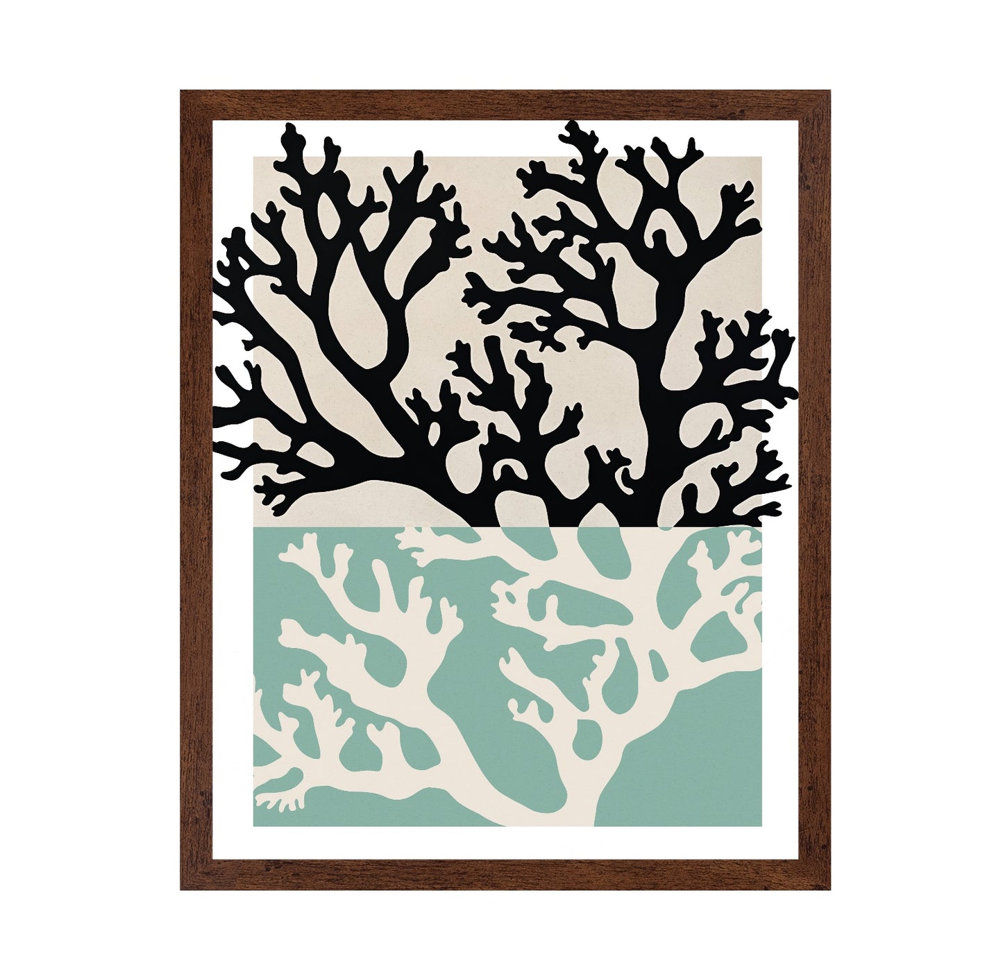 Coral Reef Silhouette