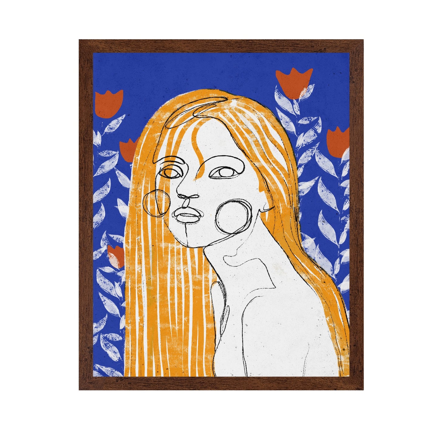 Golden Hair Portrait No1
