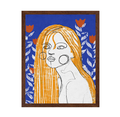 Golden Hair Portrait No1