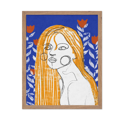 Golden Hair Portrait No1