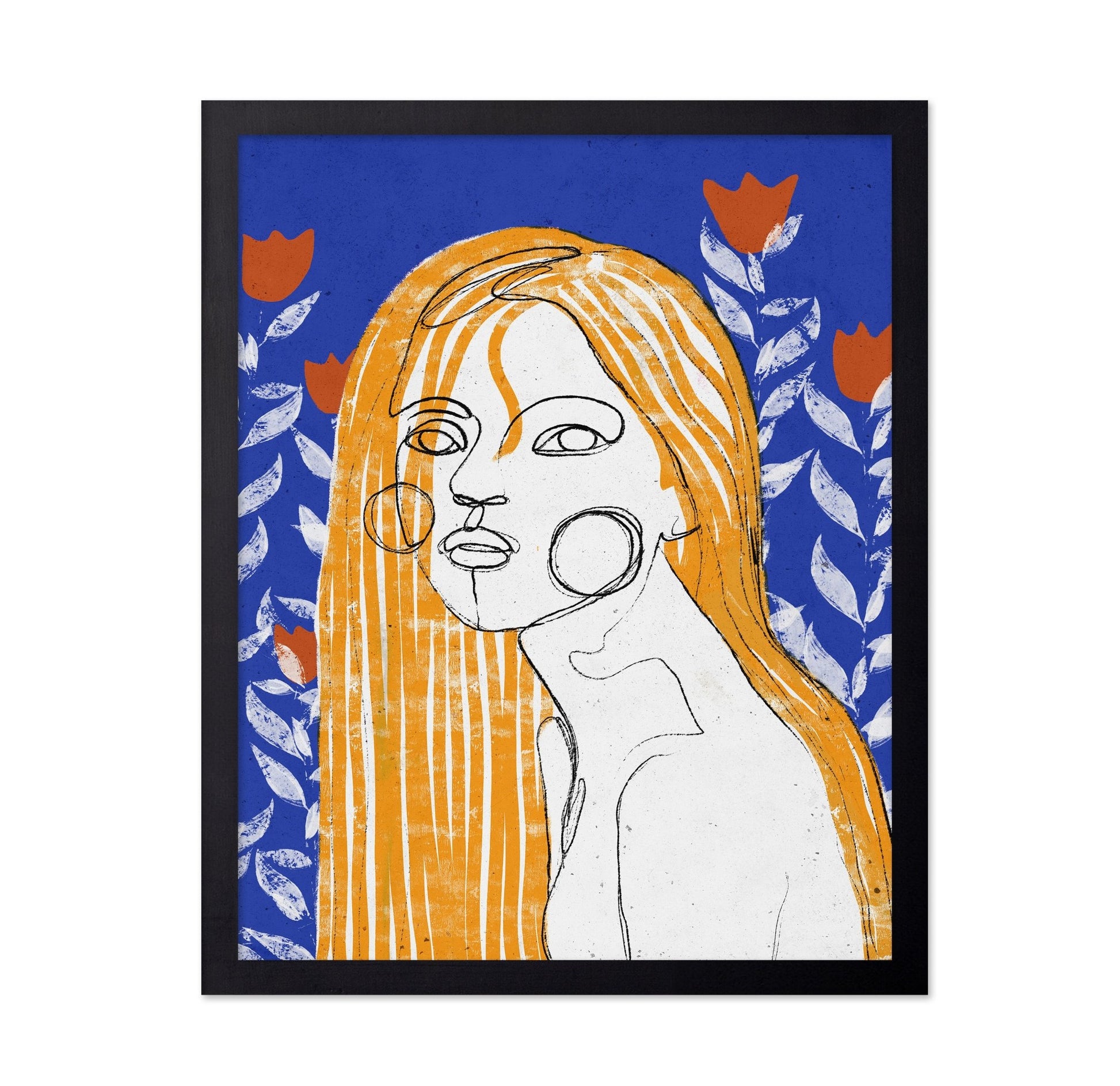 Golden Hair Portrait No1