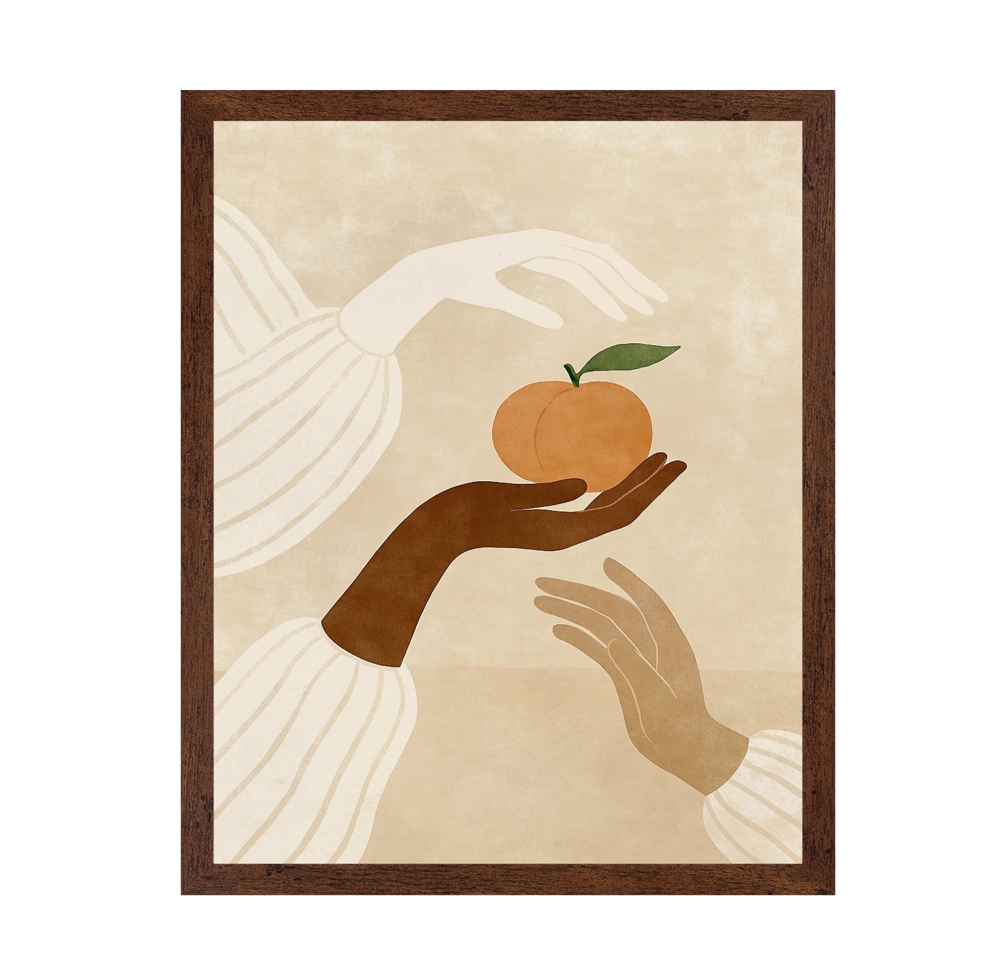 Hand Offering Fruit