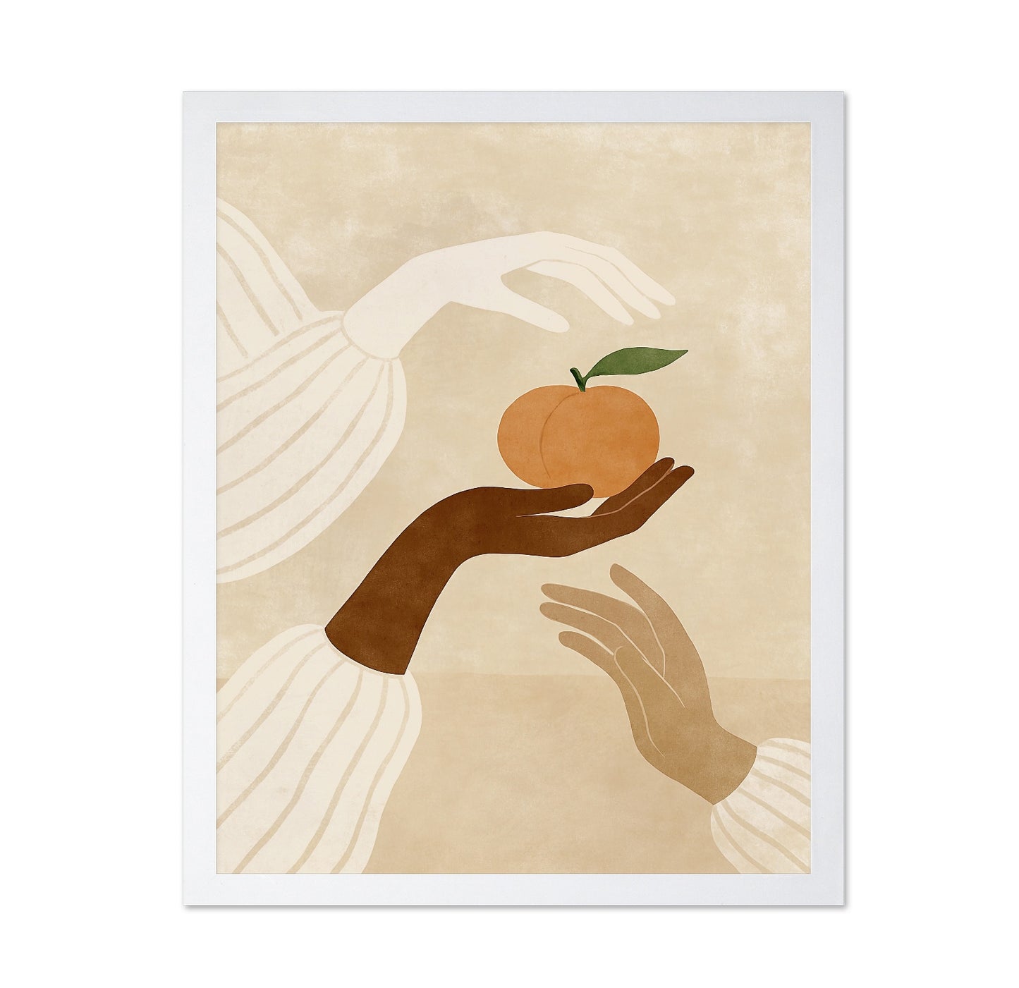 Hand Offering Fruit