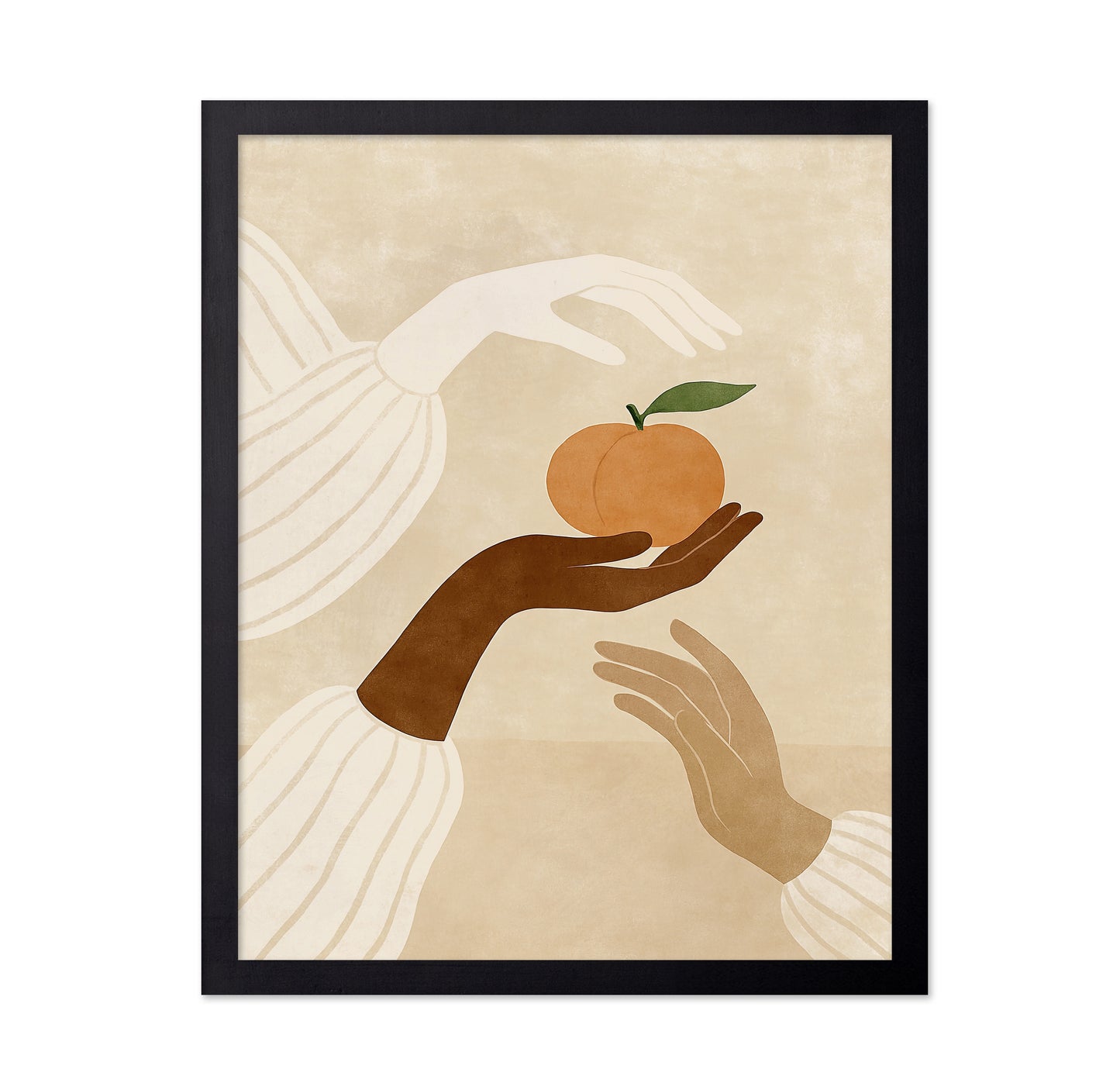 Hand Offering Fruit
