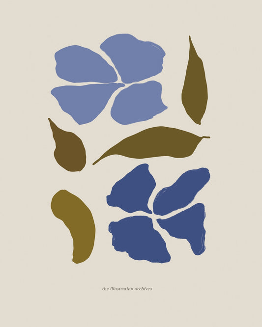 Minimal Floral Shapes