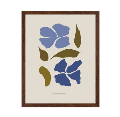Minimal Floral Shapes