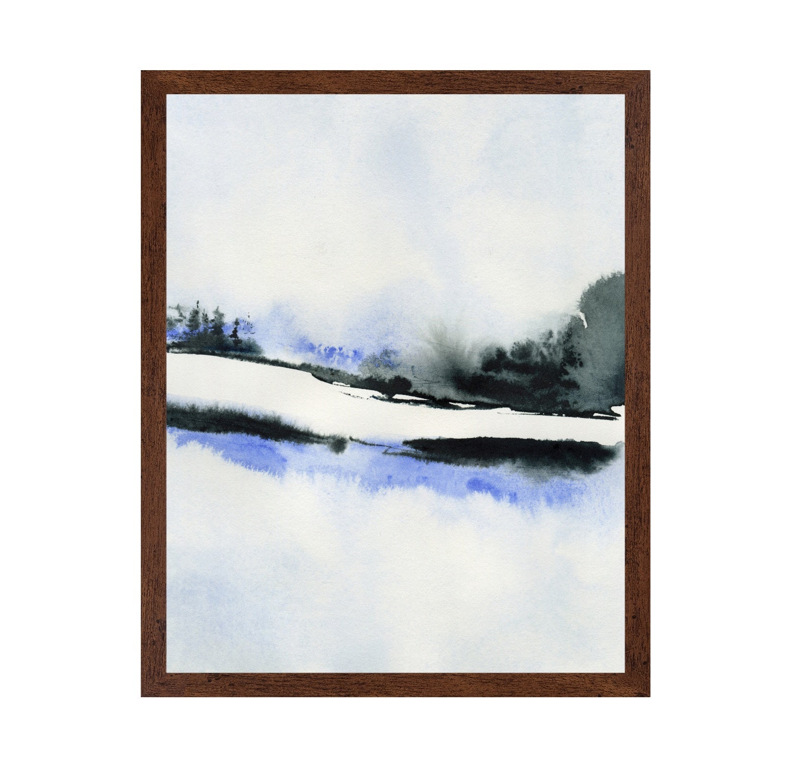 Misty Blue Landscape No2