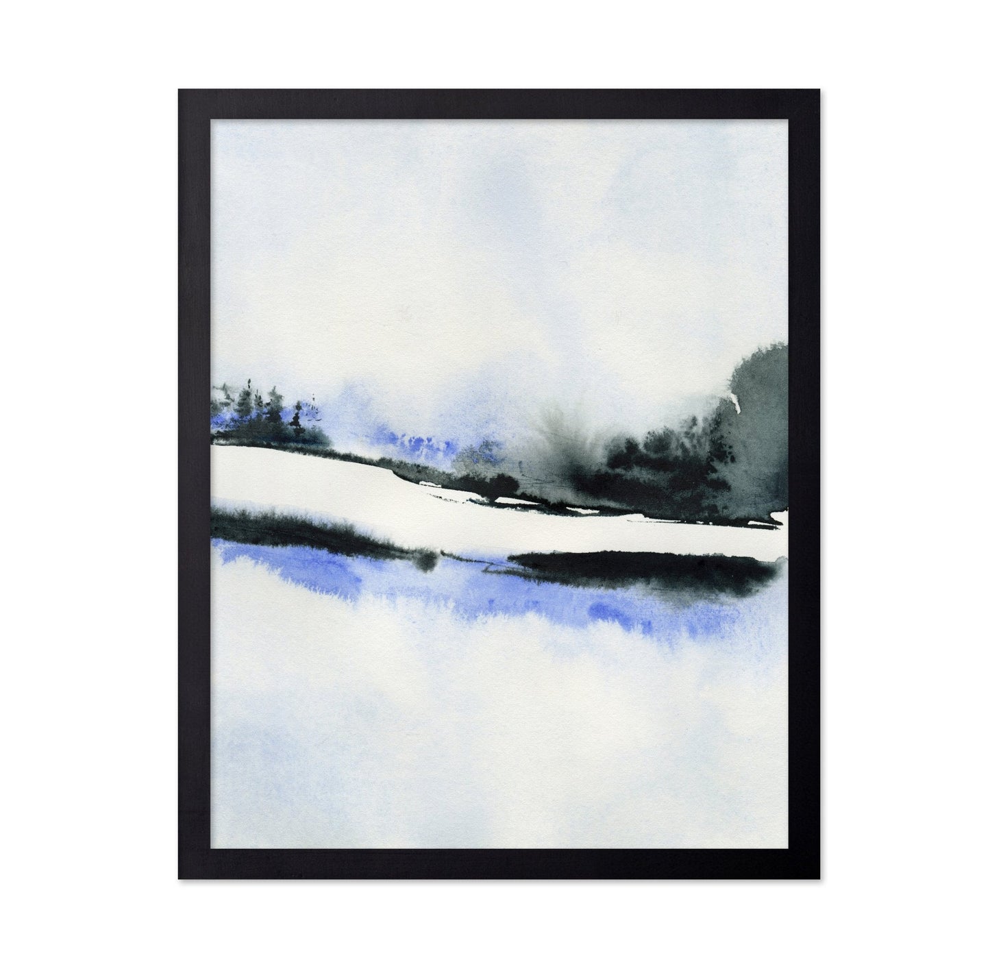 Misty Blue Landscape No2