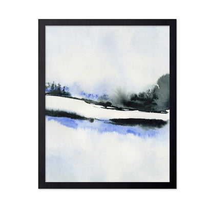 Misty Blue Landscape No2