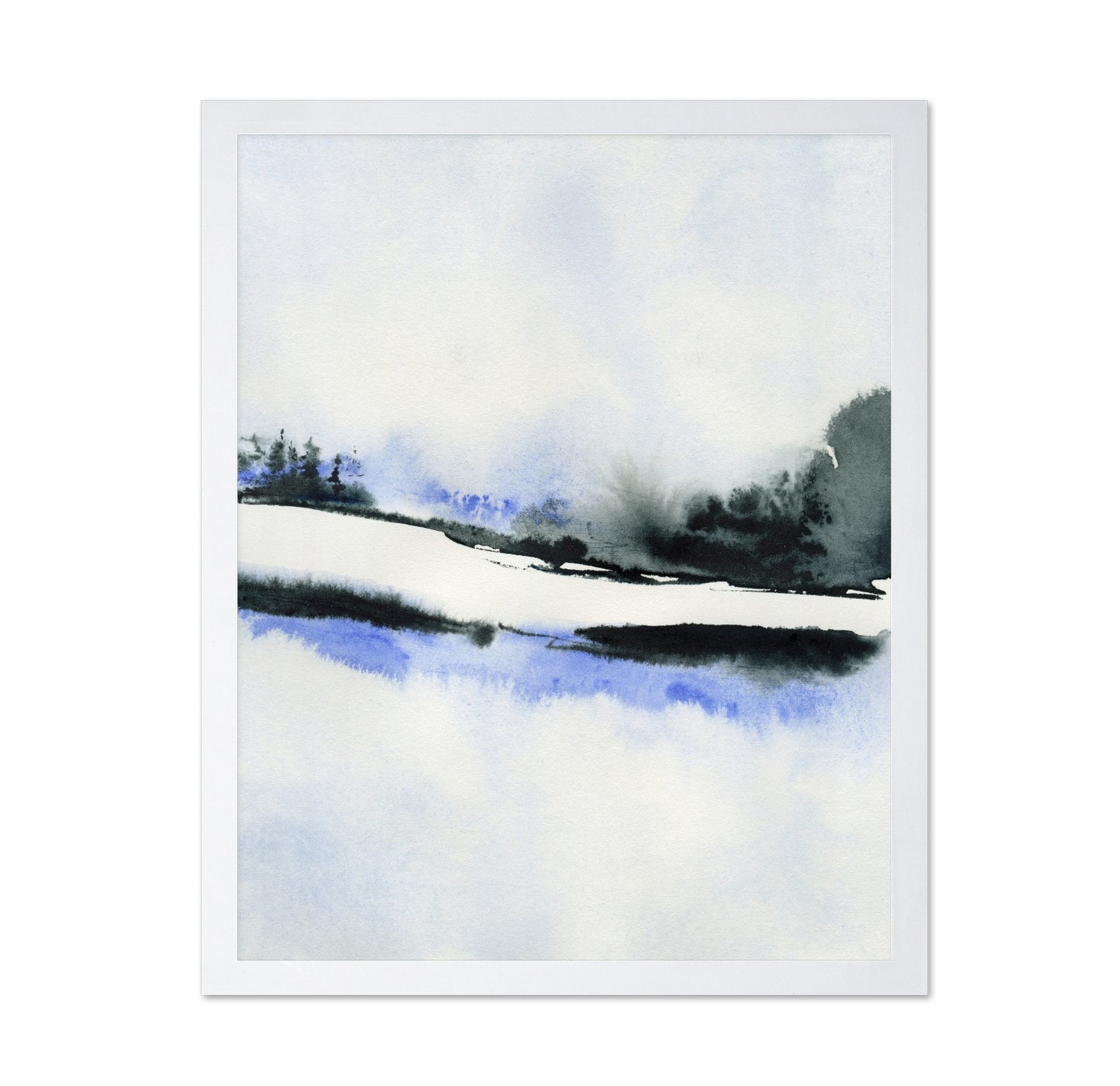 Misty Blue Landscape No2