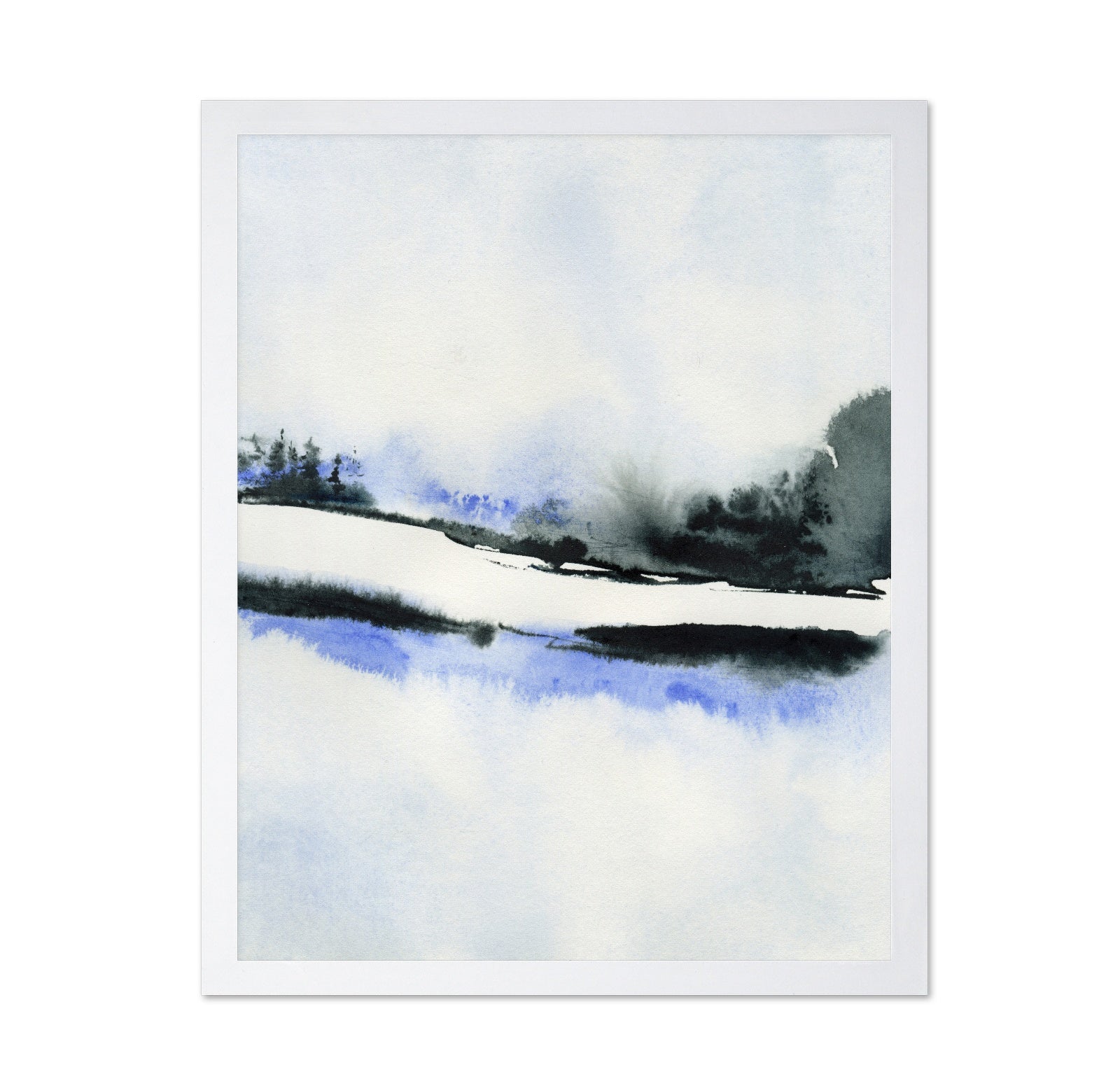 Misty Blue Landscape No2