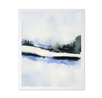 Misty Blue Landscape No2