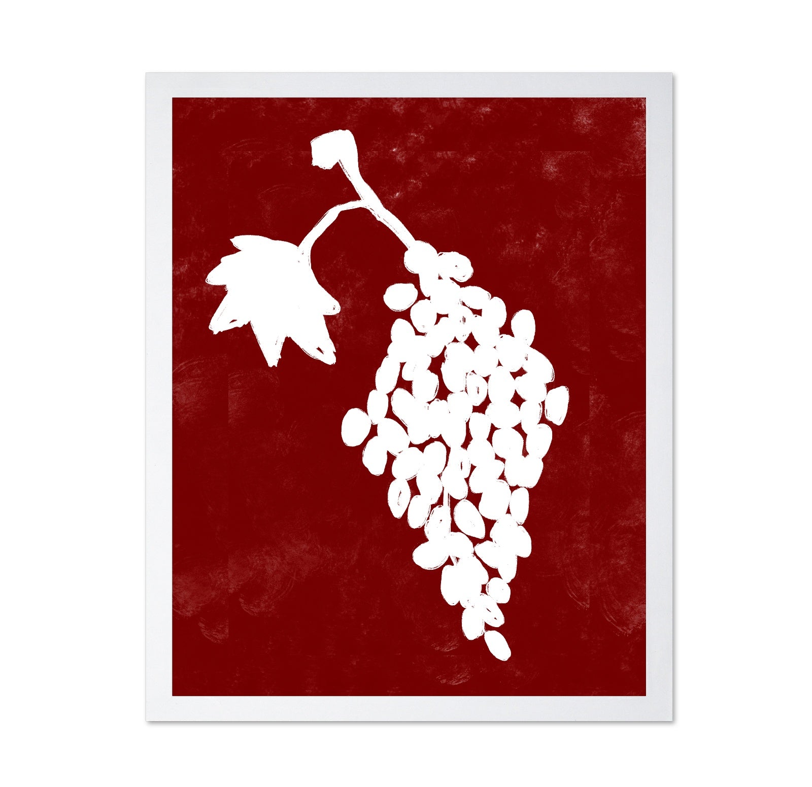 Red Grape Silhouette