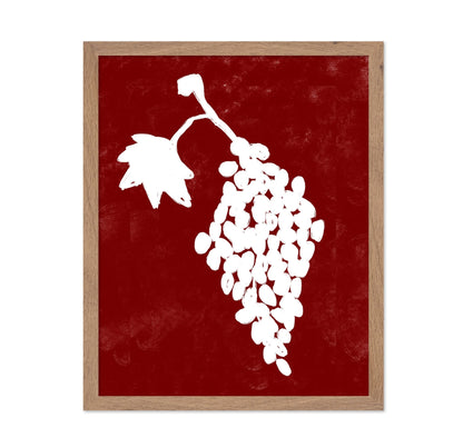Red Grape Silhouette