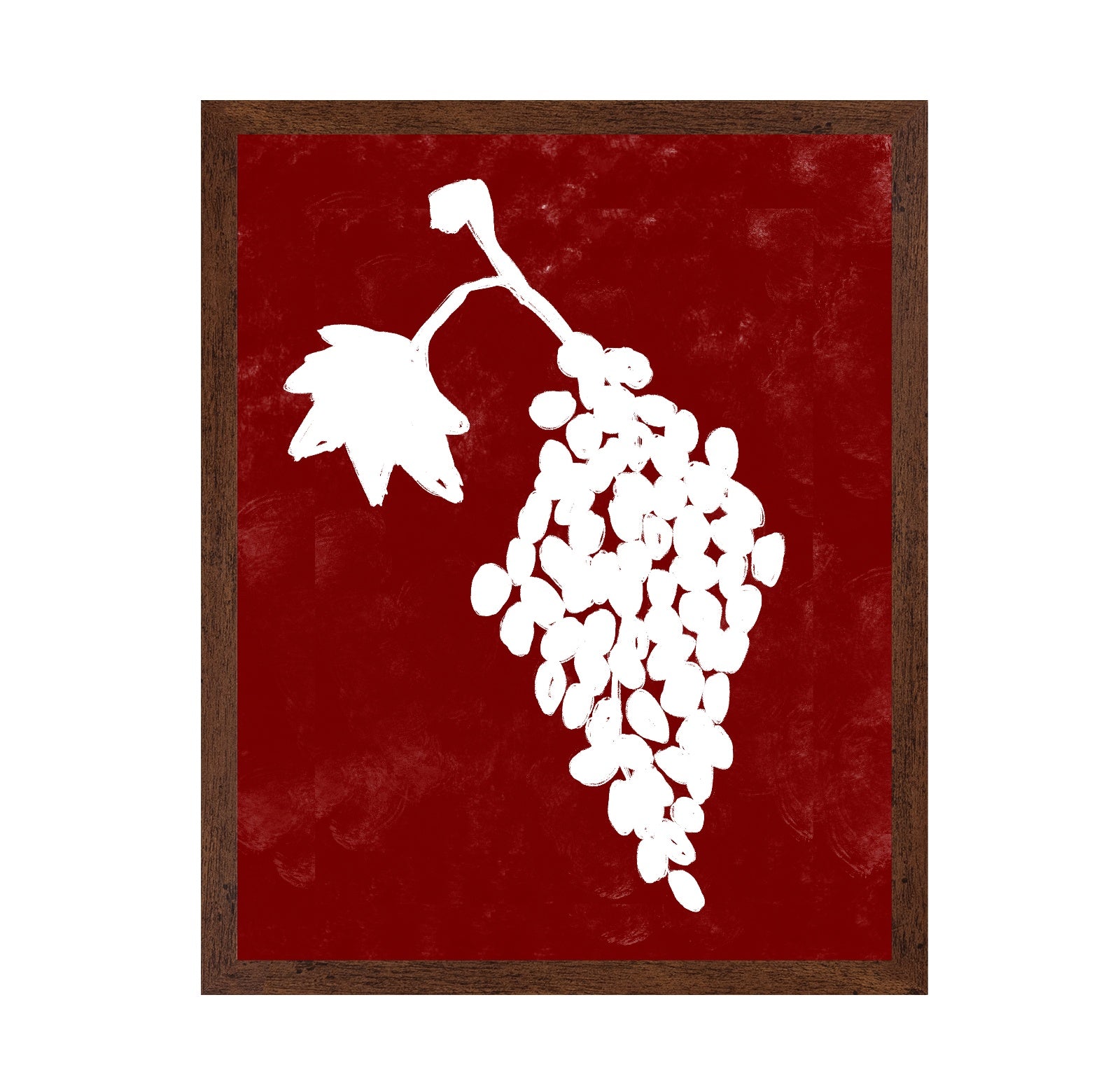 Red Grape Silhouette