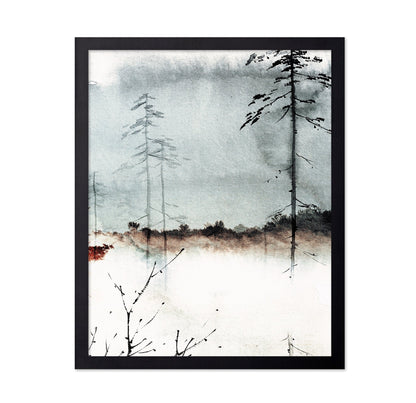 Misty Pine Forest No3