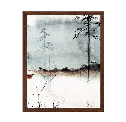 Misty Pine Forest No3