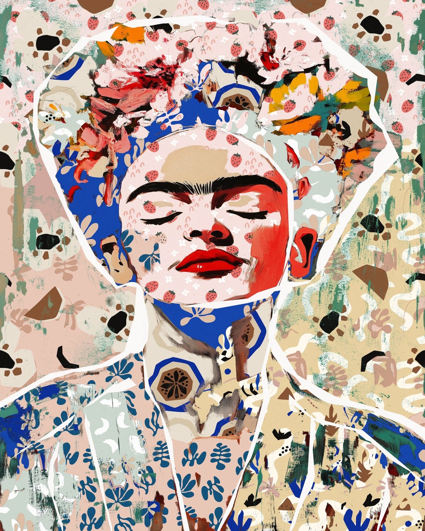 Floral Portrait Muse No1