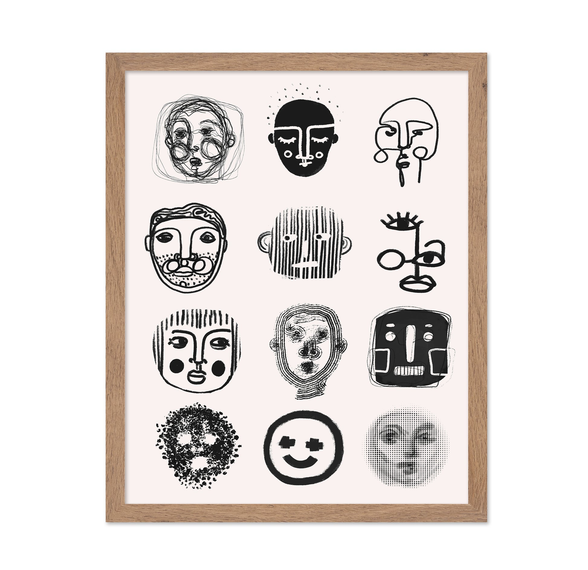 Abstract Face Grid