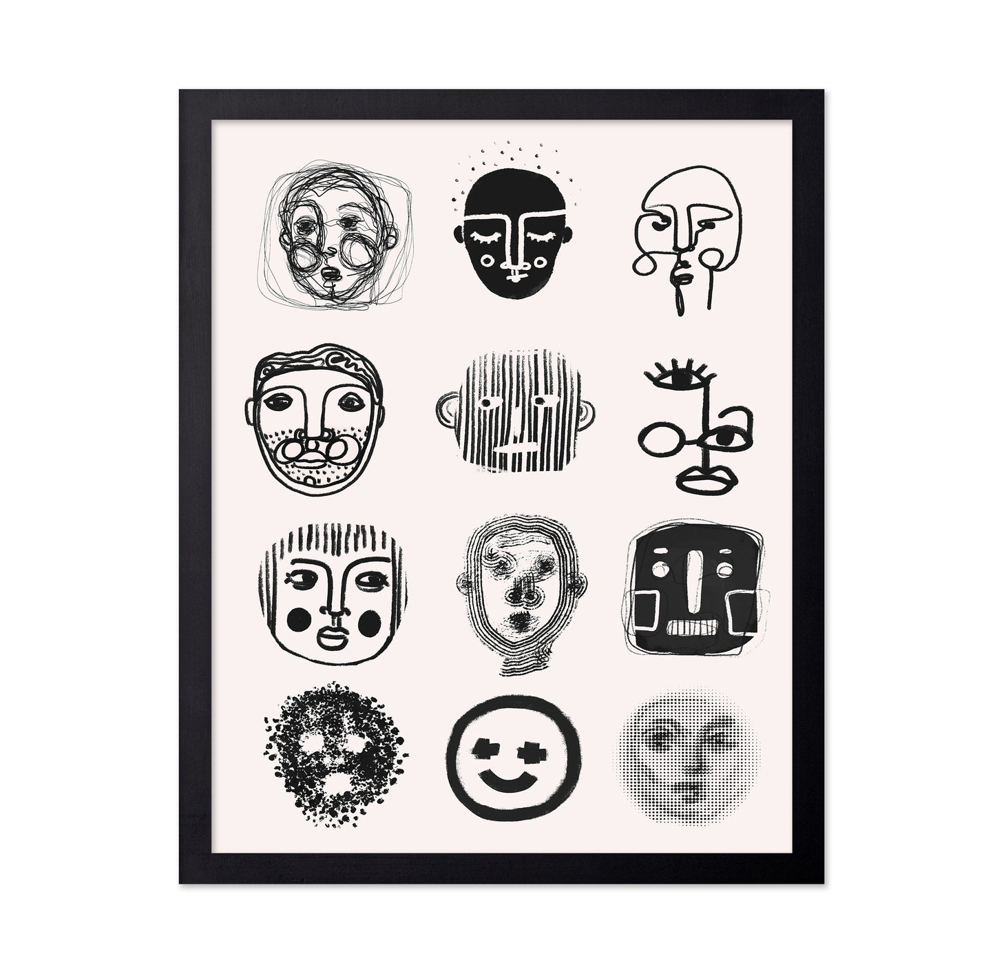 Abstract Face Grid