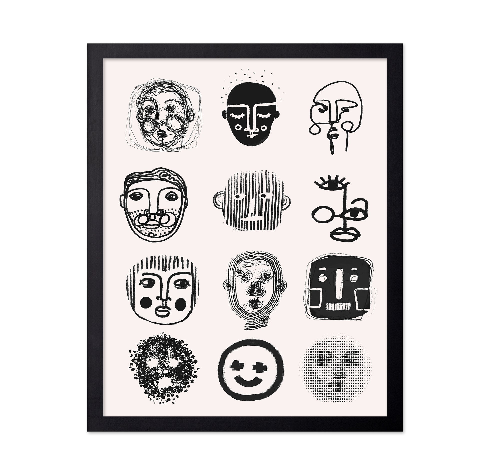 Abstract Face Grid