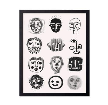 Abstract Face Grid