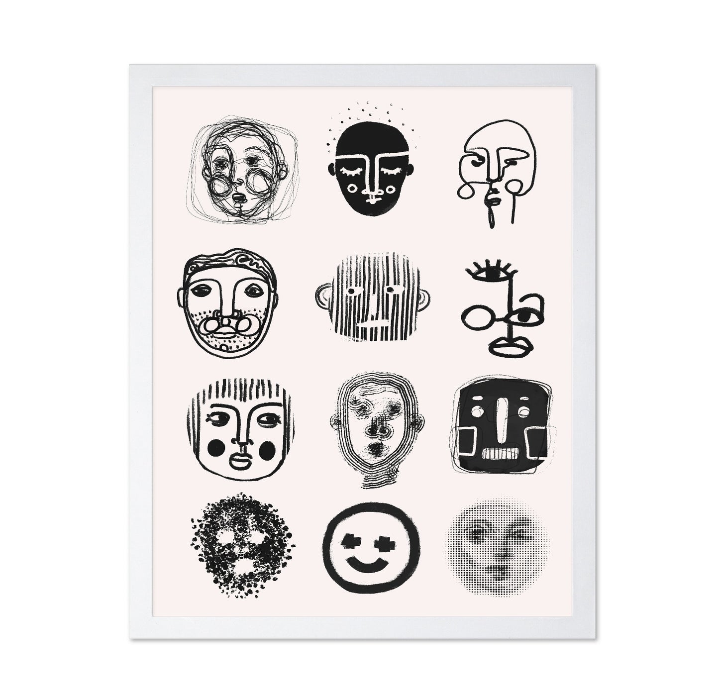 Abstract Face Grid