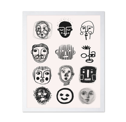 Abstract Face Grid
