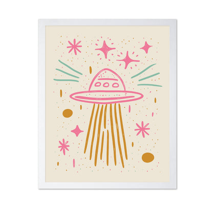 Retro UFO Beam