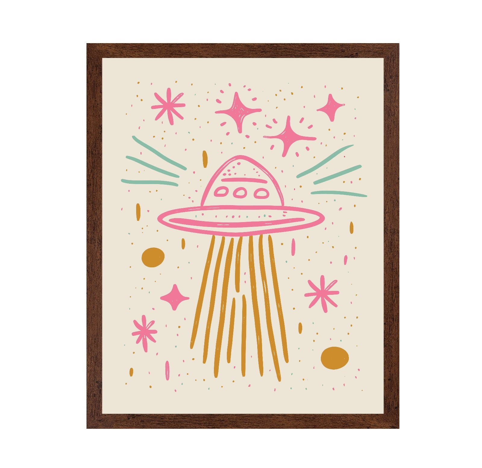 Retro UFO Beam