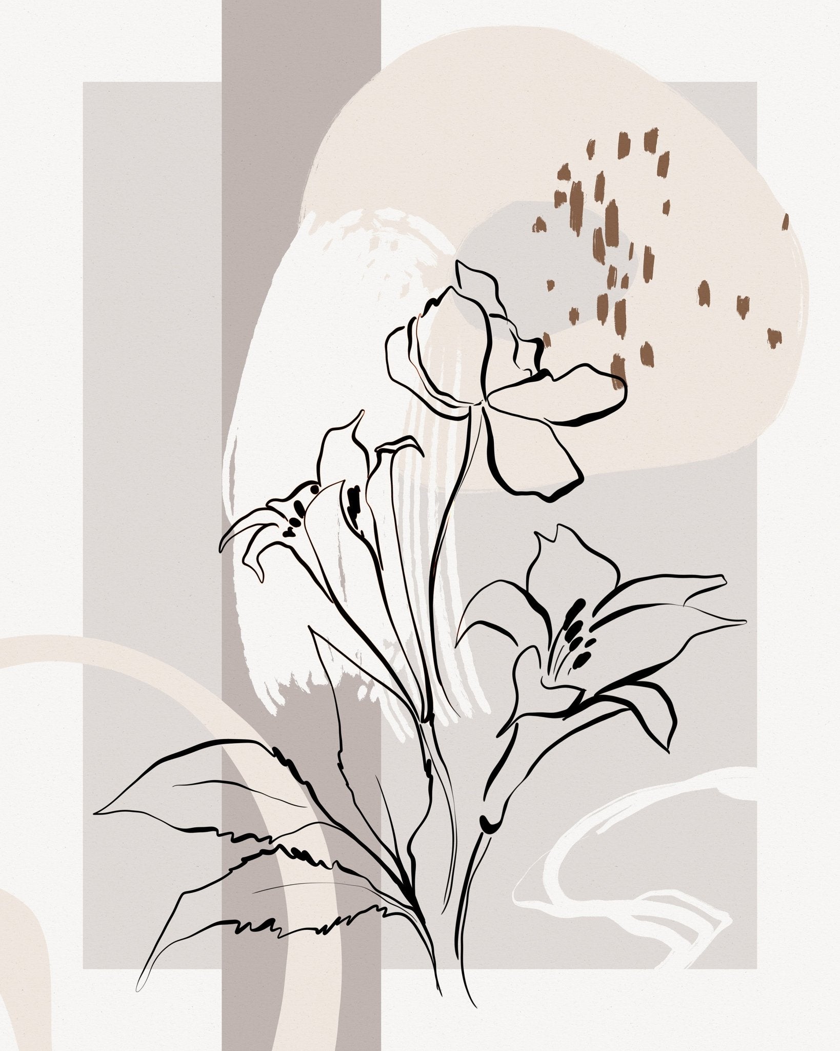 Neutral Line Flowers