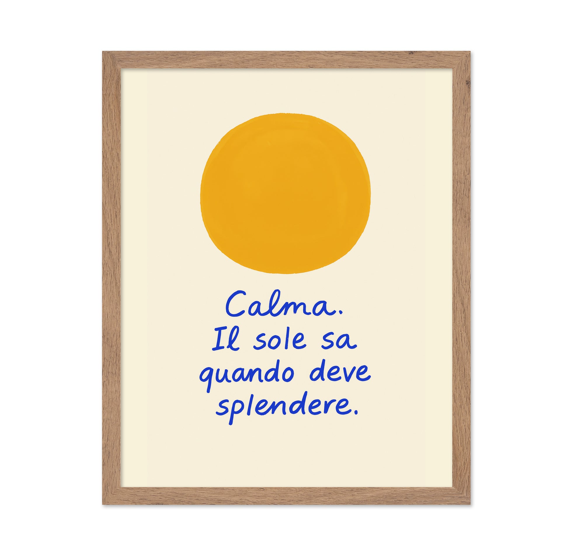 Calma Sun Quote