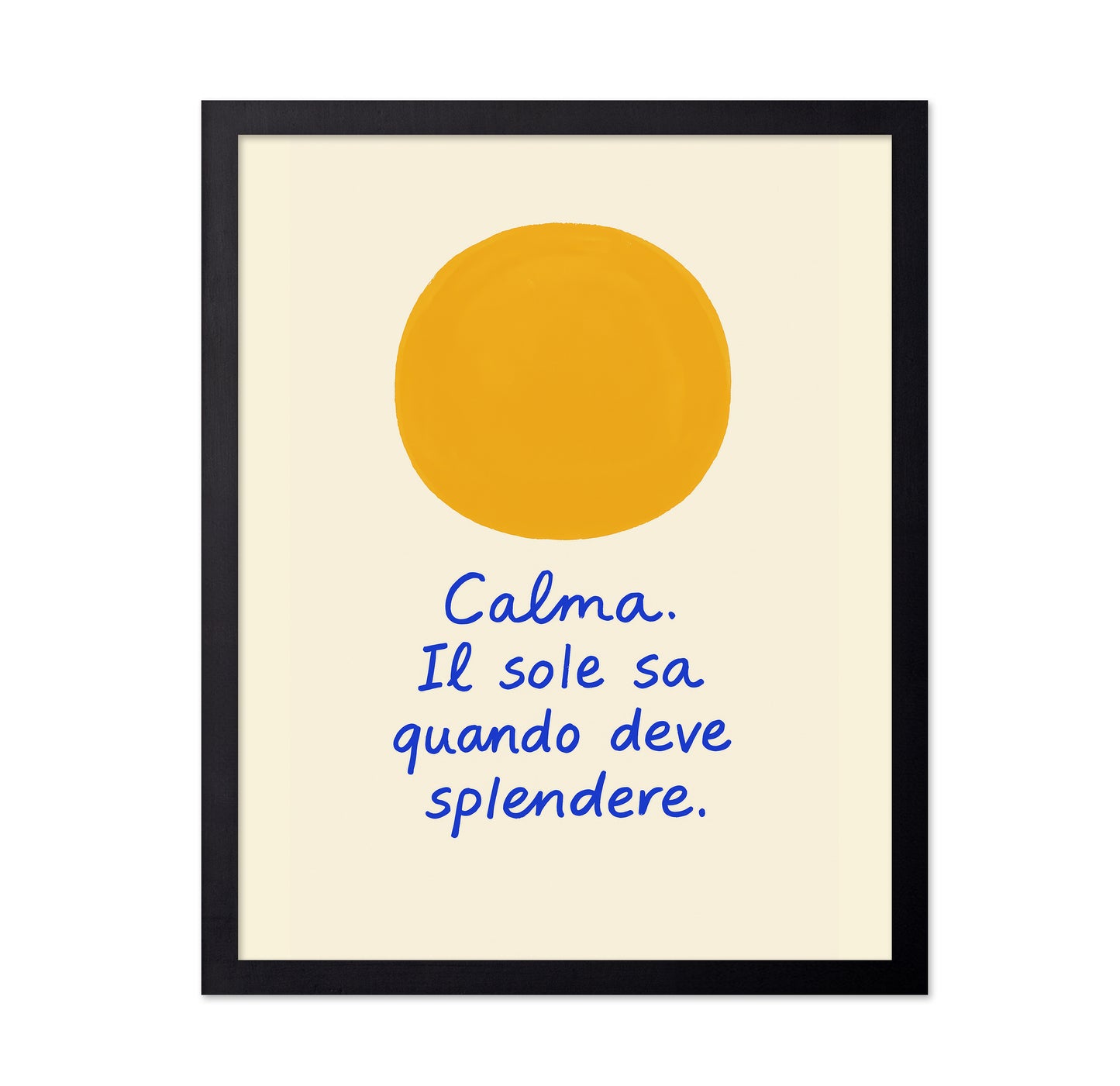 Calma Sun Quote