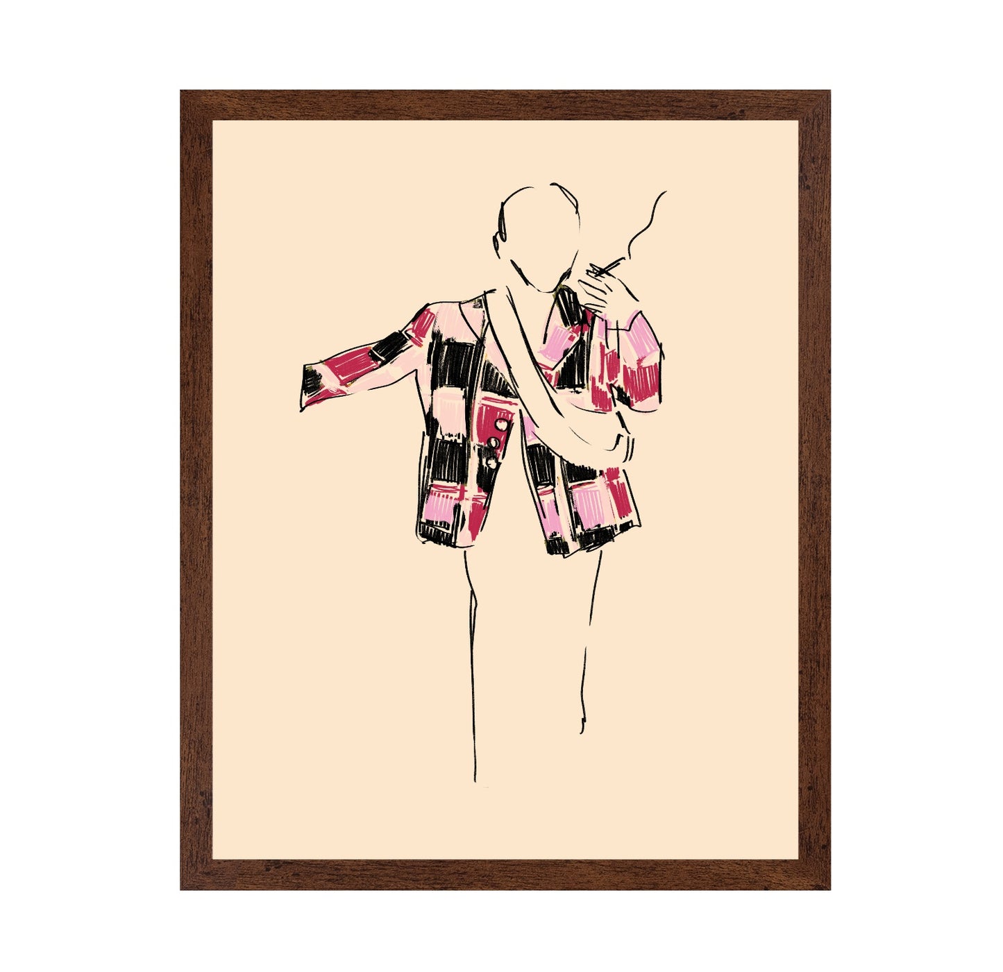 Chic Patchwork Jacket