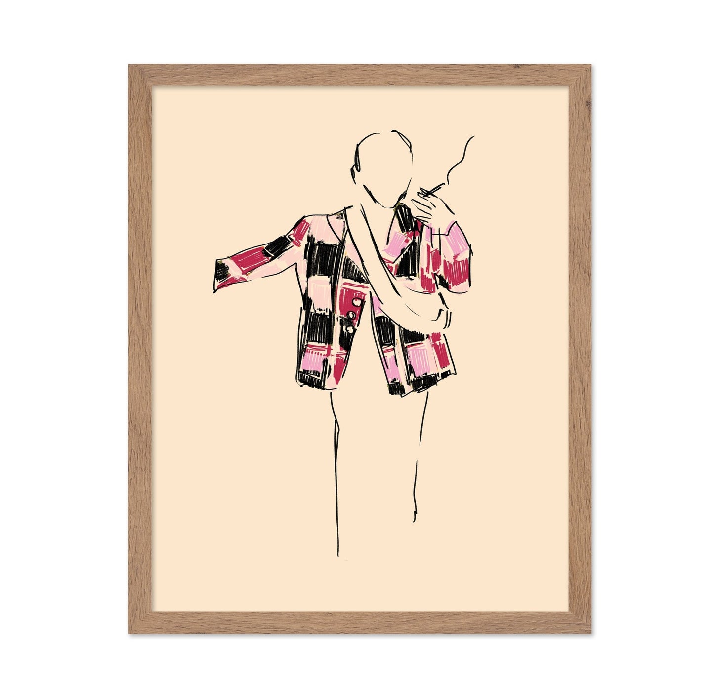 Chic Patchwork Jacket