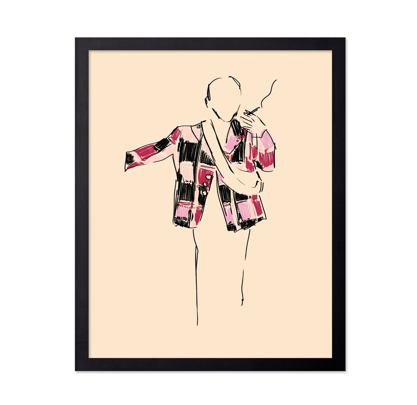 Chic Patchwork Jacket