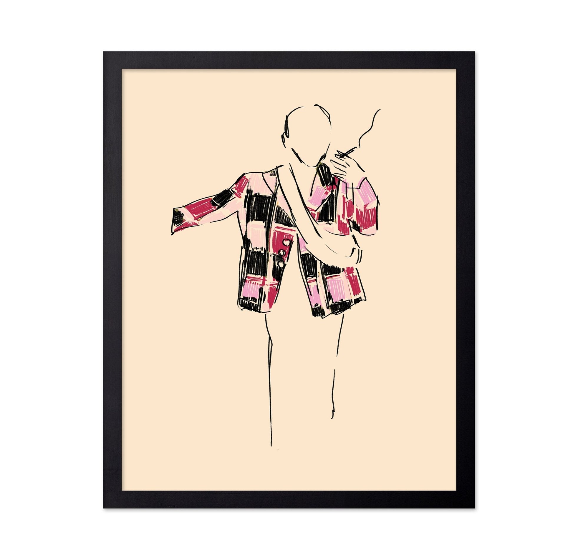 Chic Patchwork Jacket