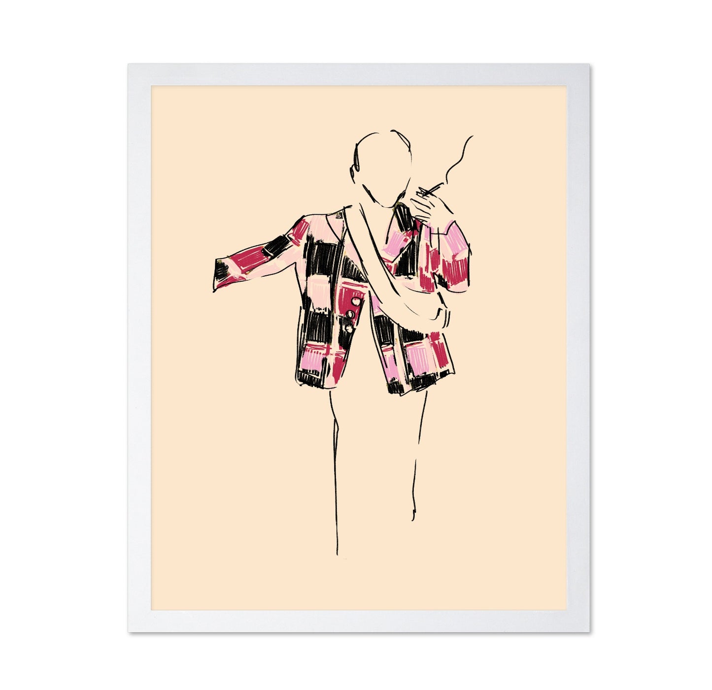 Chic Patchwork Jacket