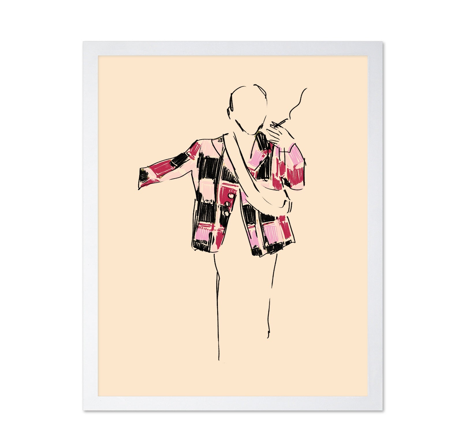 Chic Patchwork Jacket