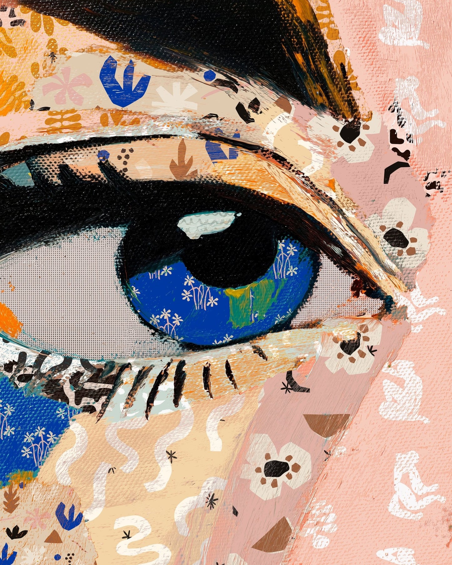 Abstract Blue Eye