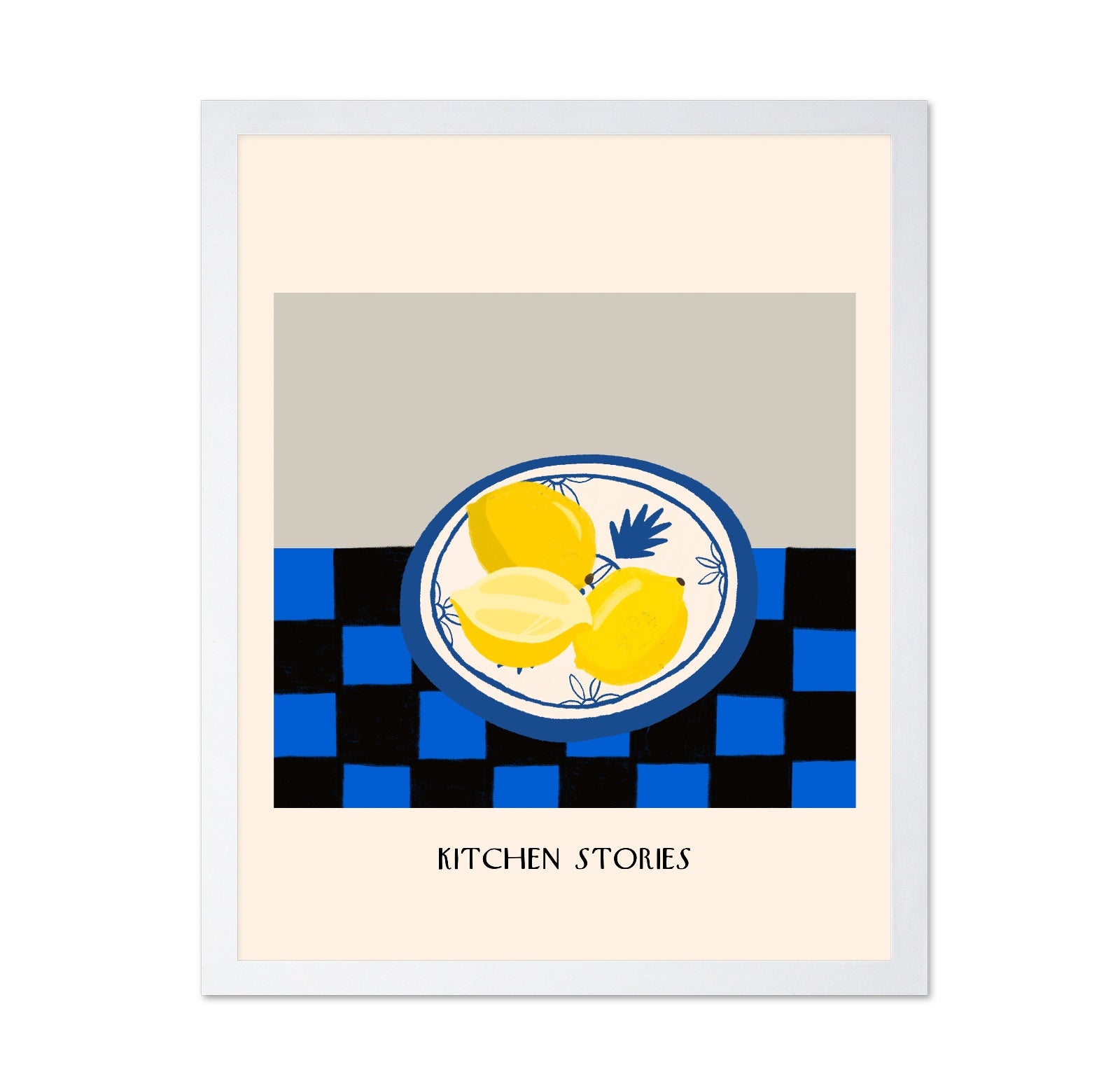 Lemon Kitchen Plate