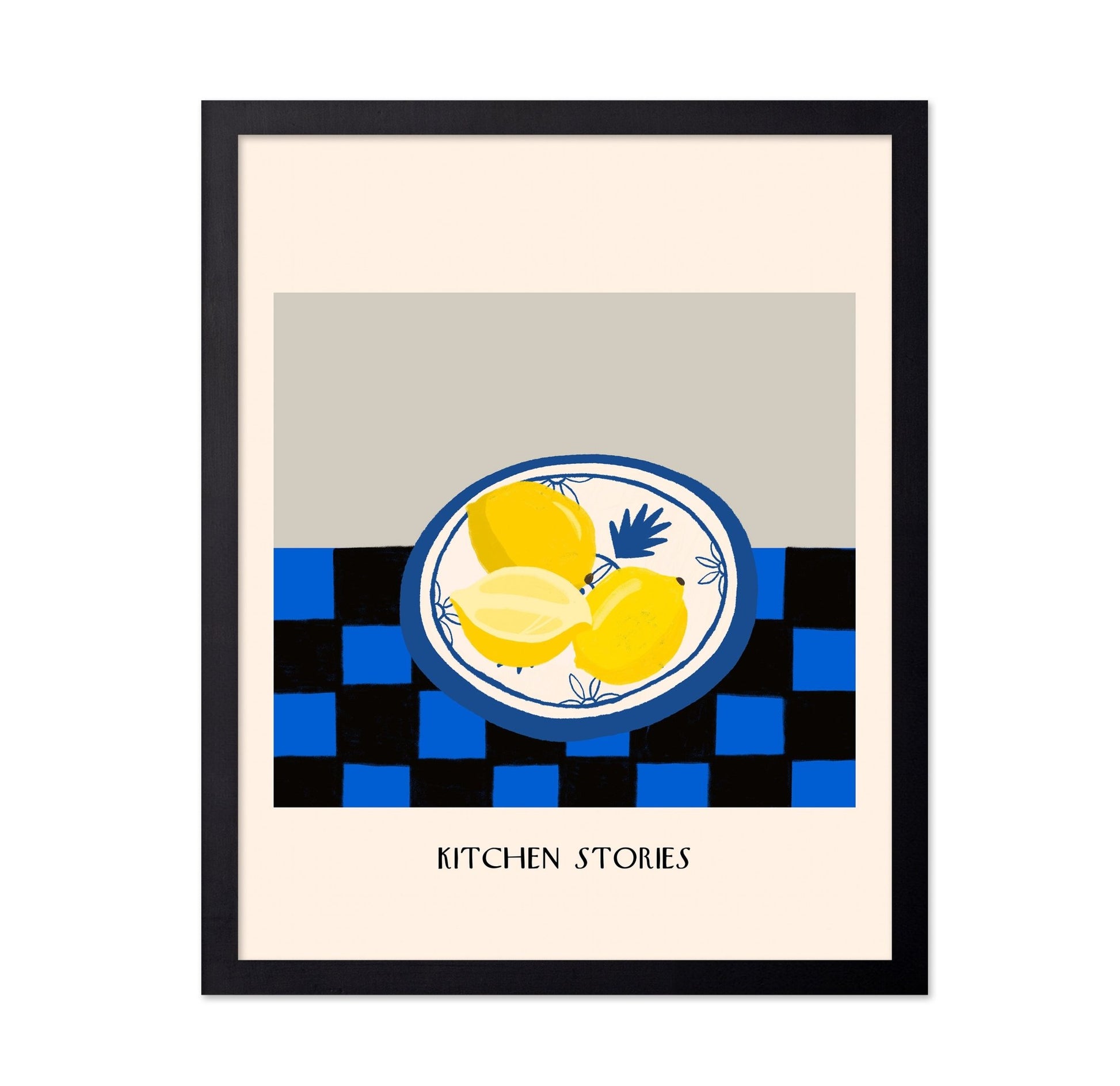 Lemon Kitchen Plate