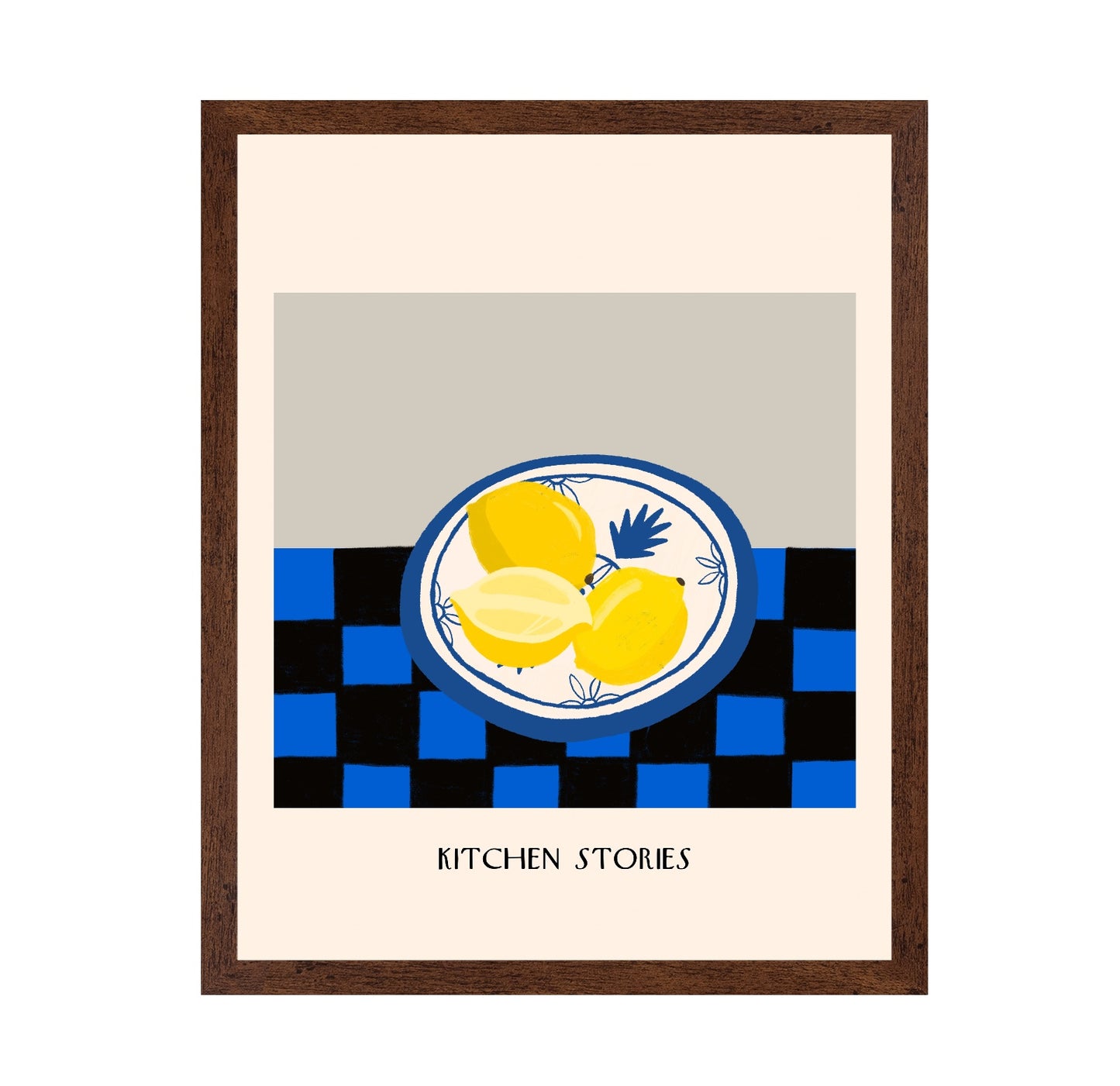 Lemon Kitchen Plate