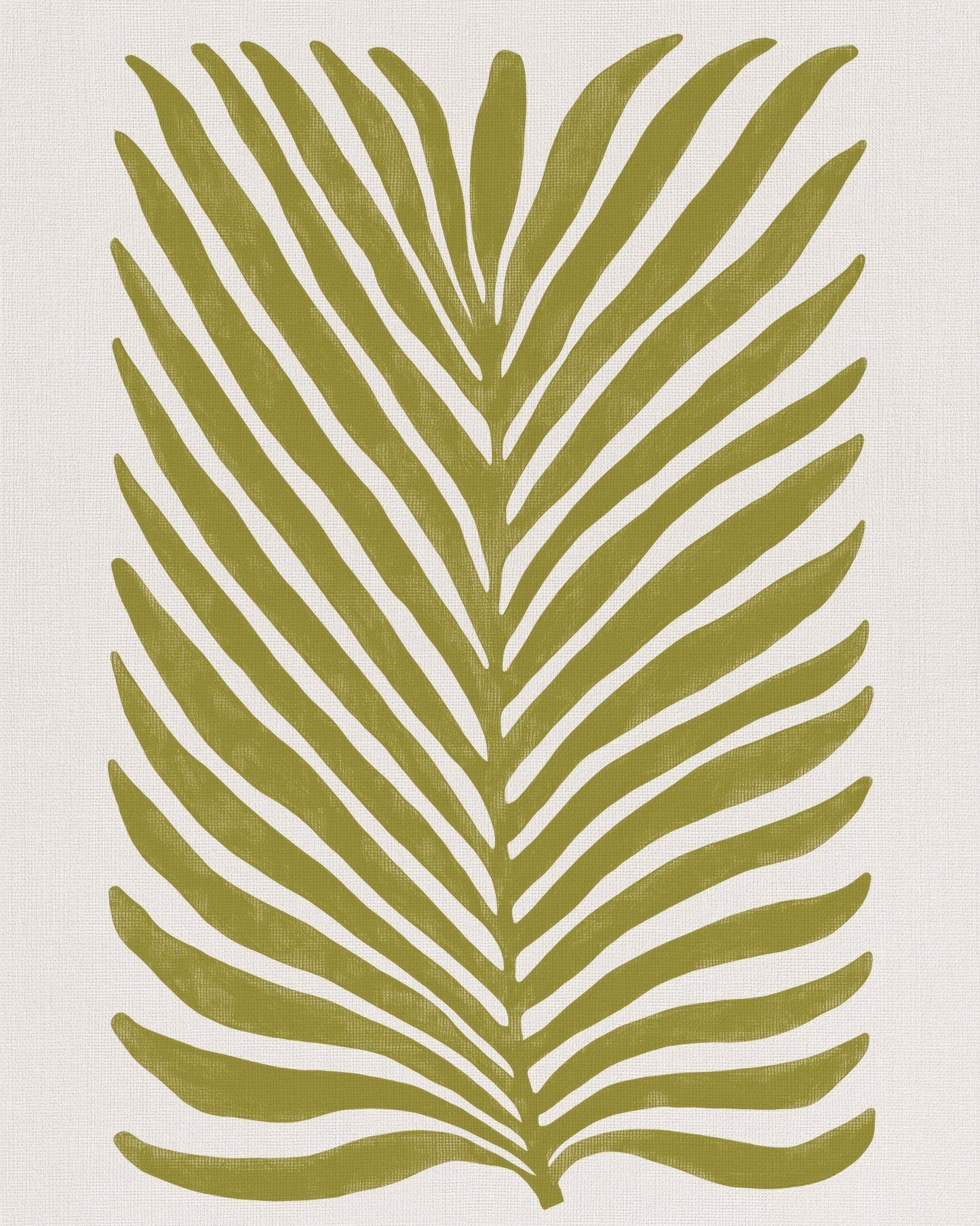 Minimal Palm Leaf