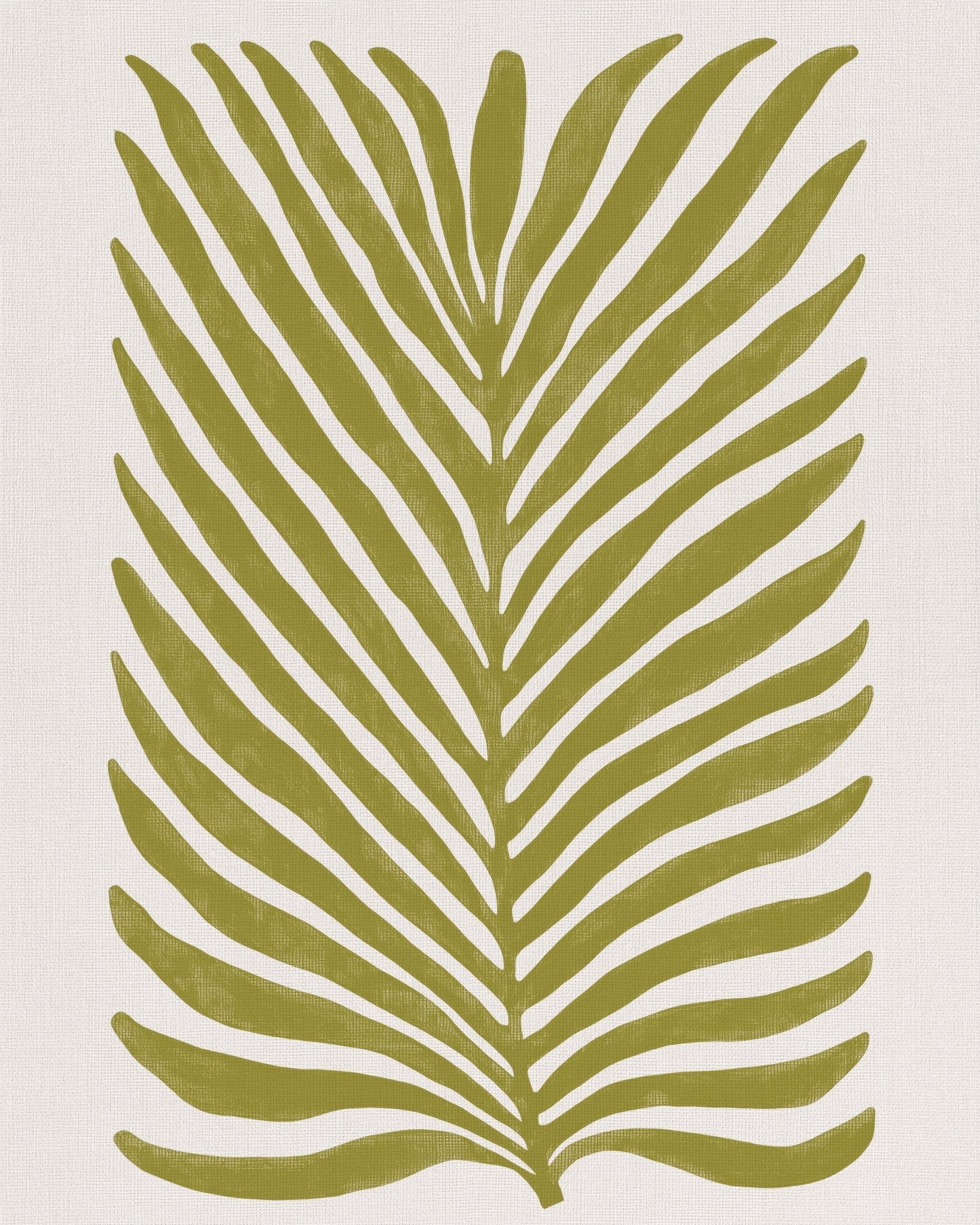 Minimal Palm Leaf