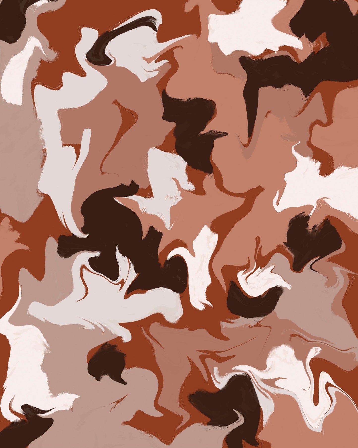 Earth Tone Flow No3